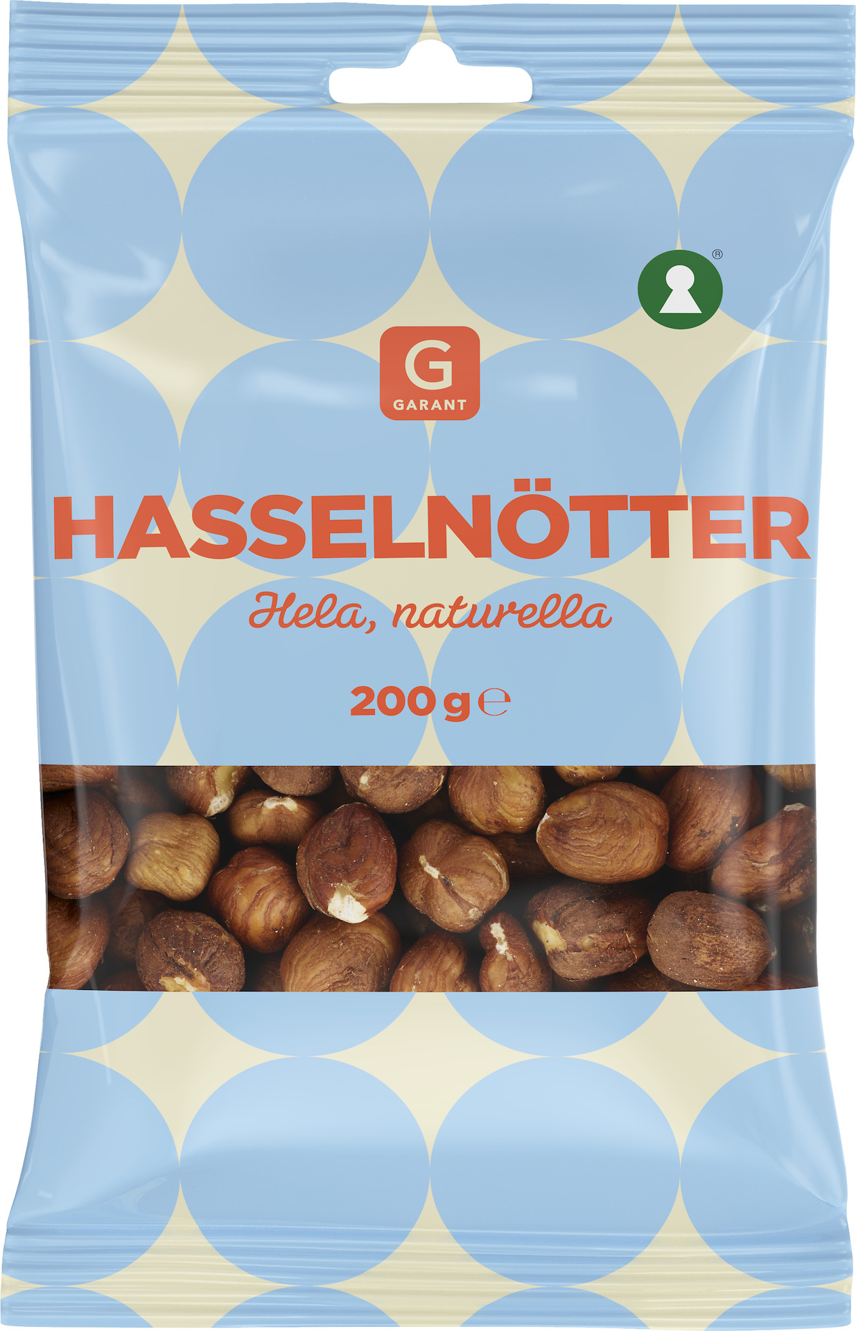 Hasselnötter 200g