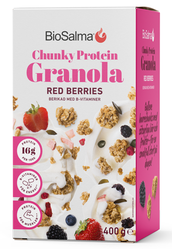 Chunky Protein Granola Red Berries 400 g