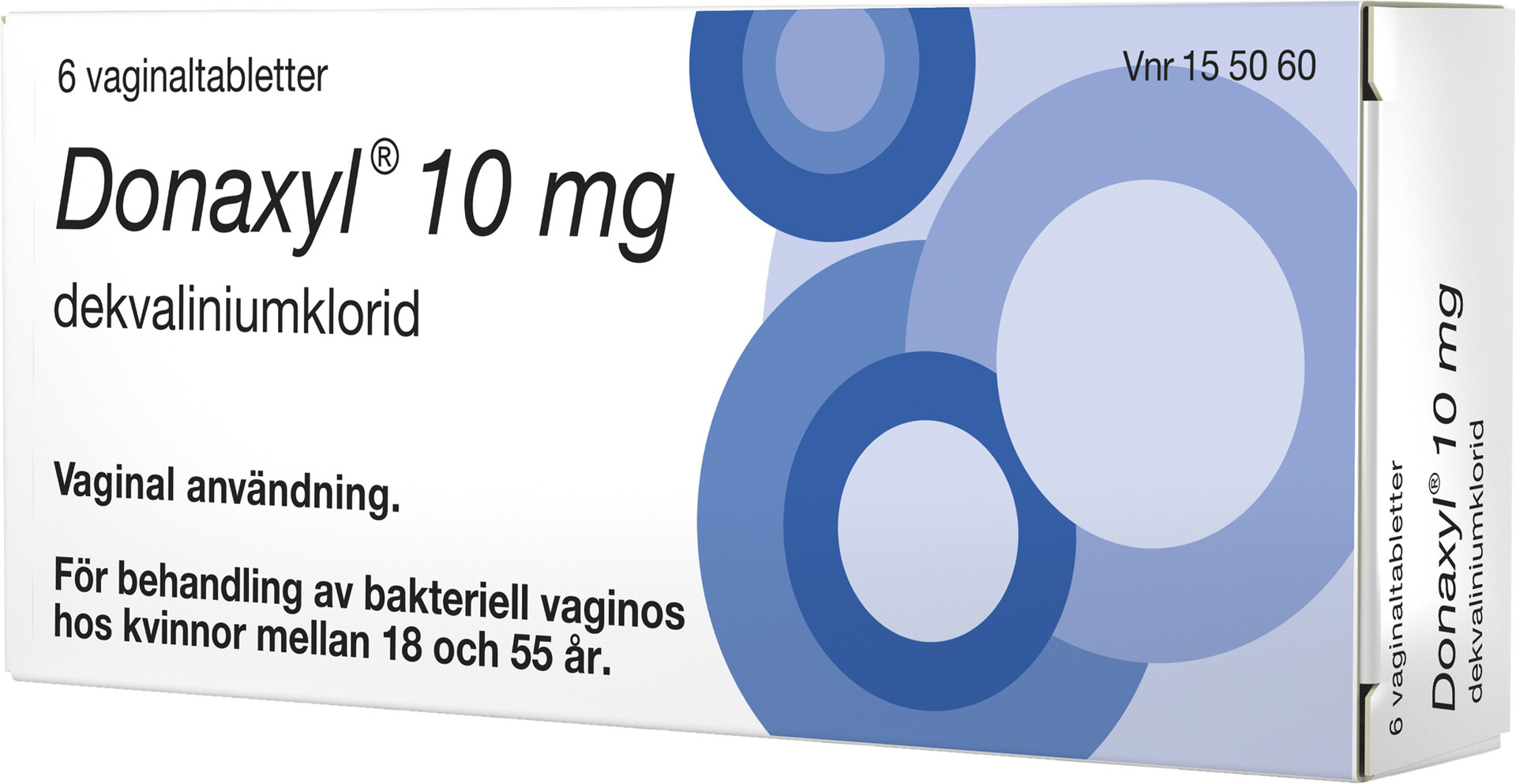 Donaxyl Vaginaltablett 10mg Blister, 6tabletter
