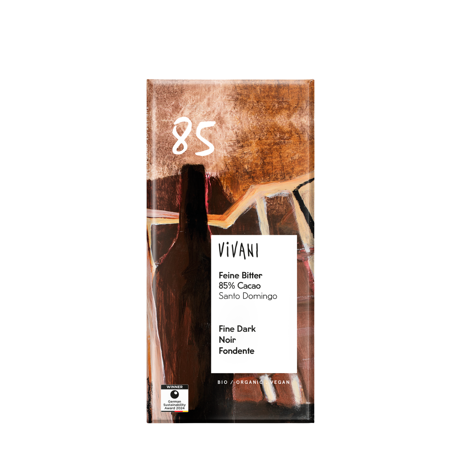 Vivani Mörk Choklad 85% Ekologisk - 100 g