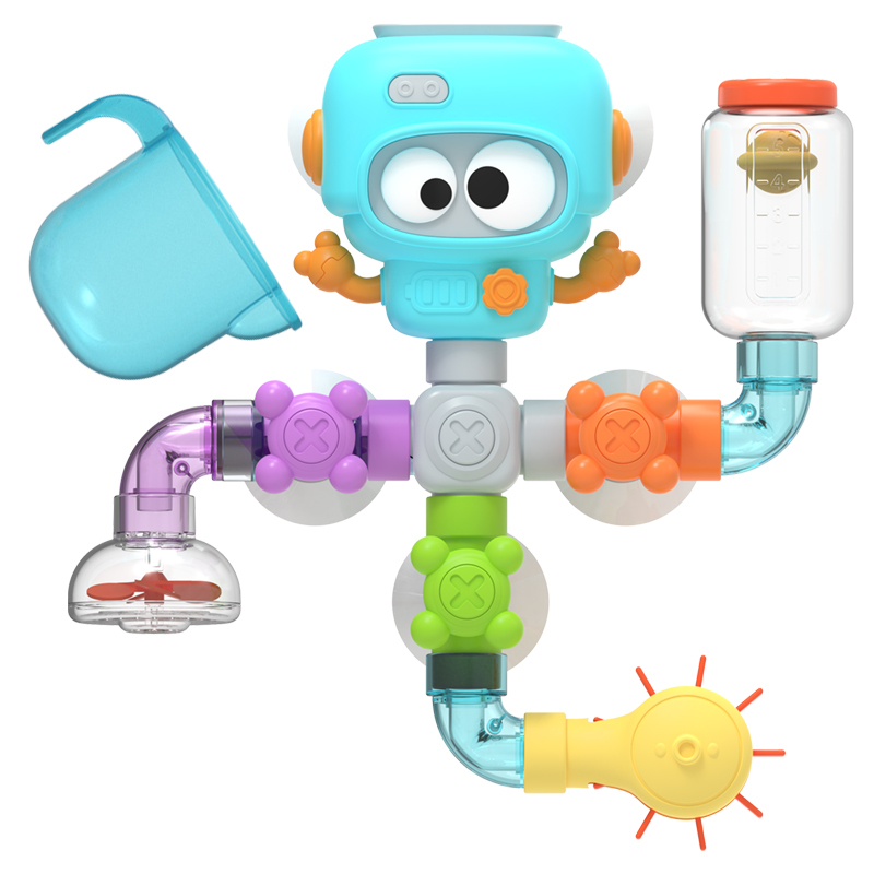 Tub Fun Badlek Flow & Fill Robot 20 delar