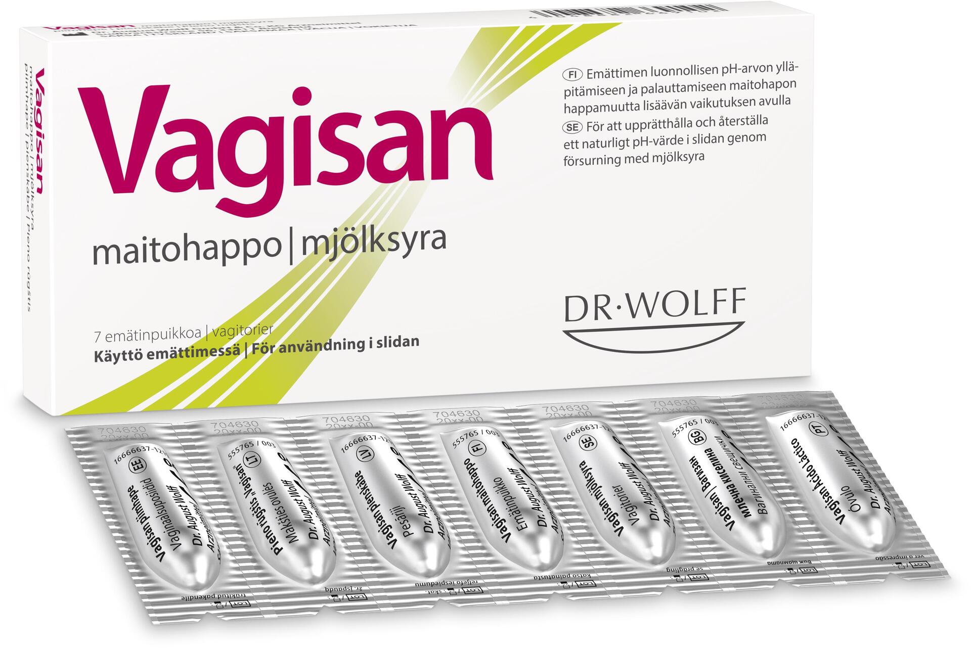 Mjölksyra Vagitorer