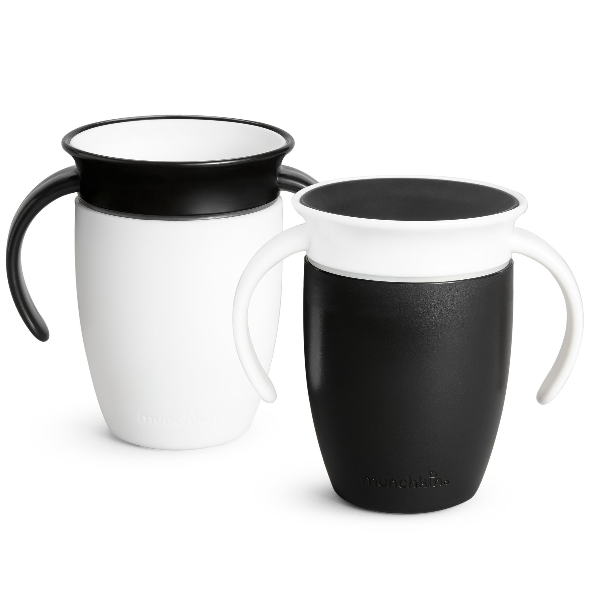 Miracle 360 Trainer Cup Black/White 207 ml 2 st