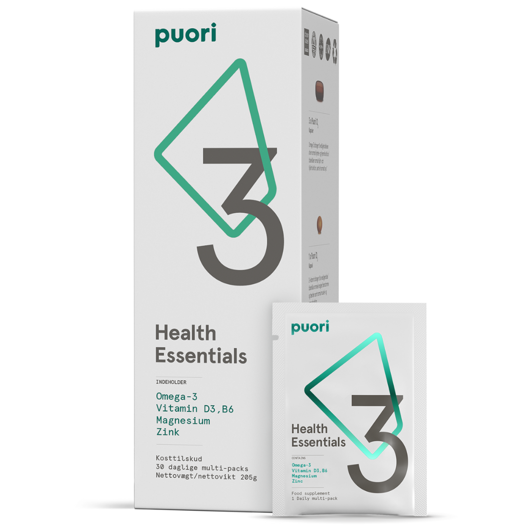 3 Health Essentials 30 påsar