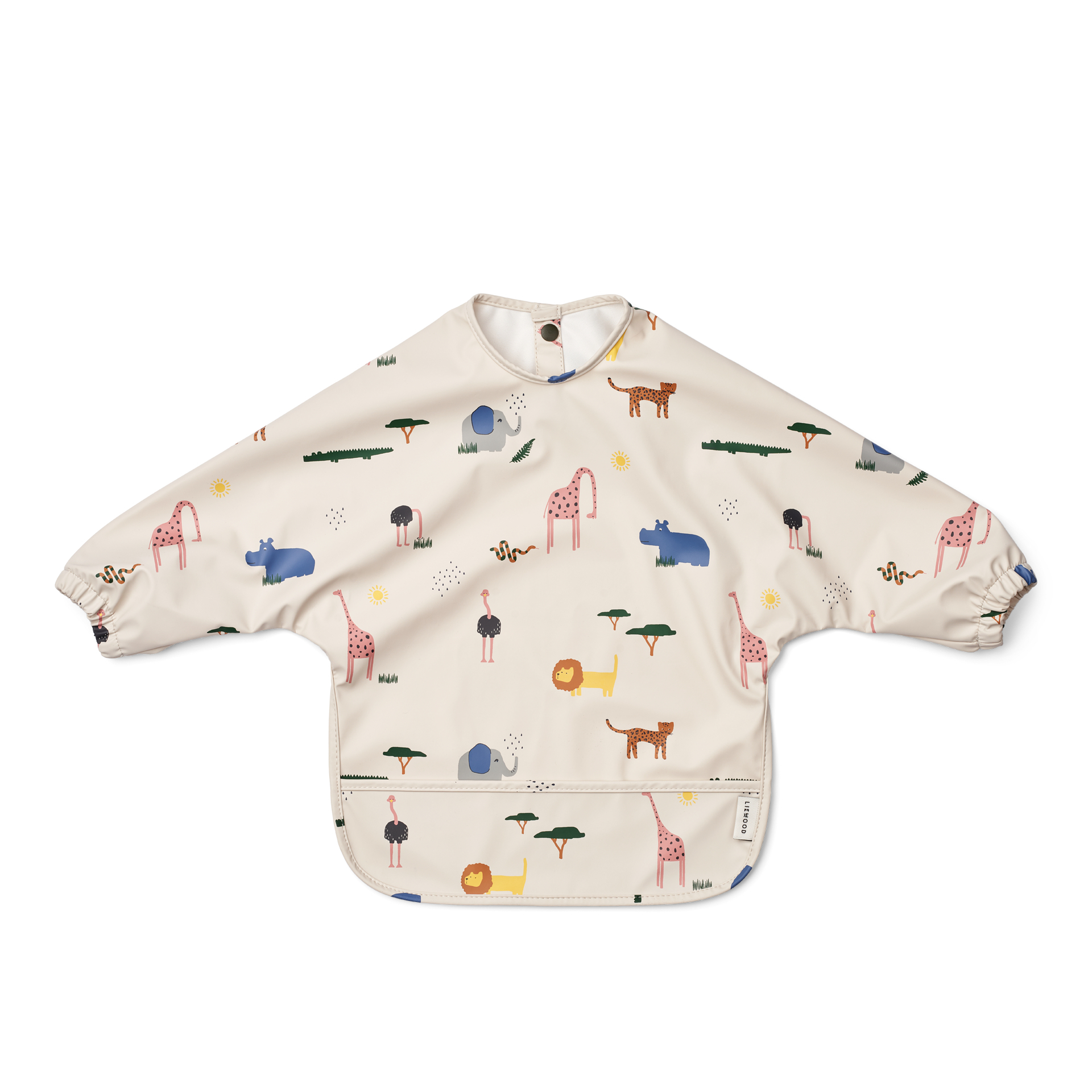 Merle Mönstrad Haklapp Med Ärmar
