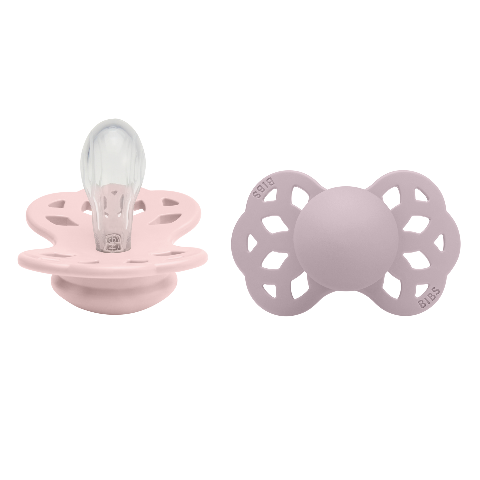 Infinity Silicone Symmetrical Size 1 Blossom/Dusky Lilac 2 st