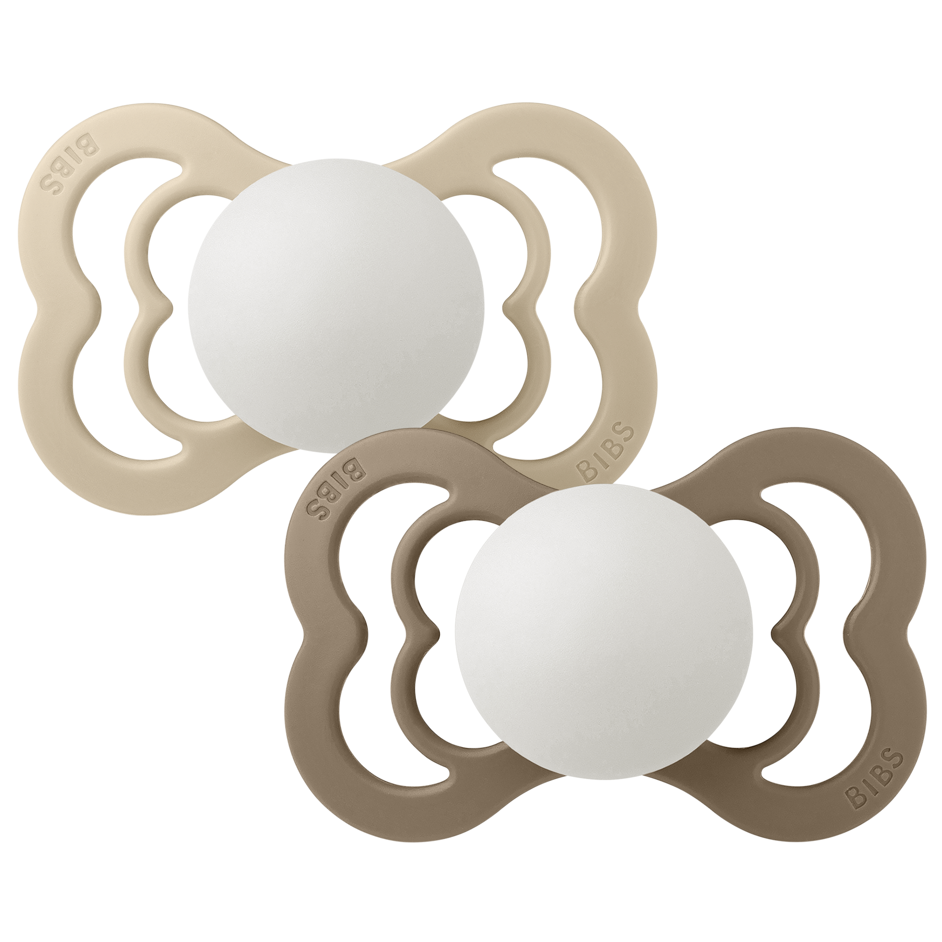 Supreme Silicone Size 2 Vanilla Glow/Dark Oak Glow 2-pack
