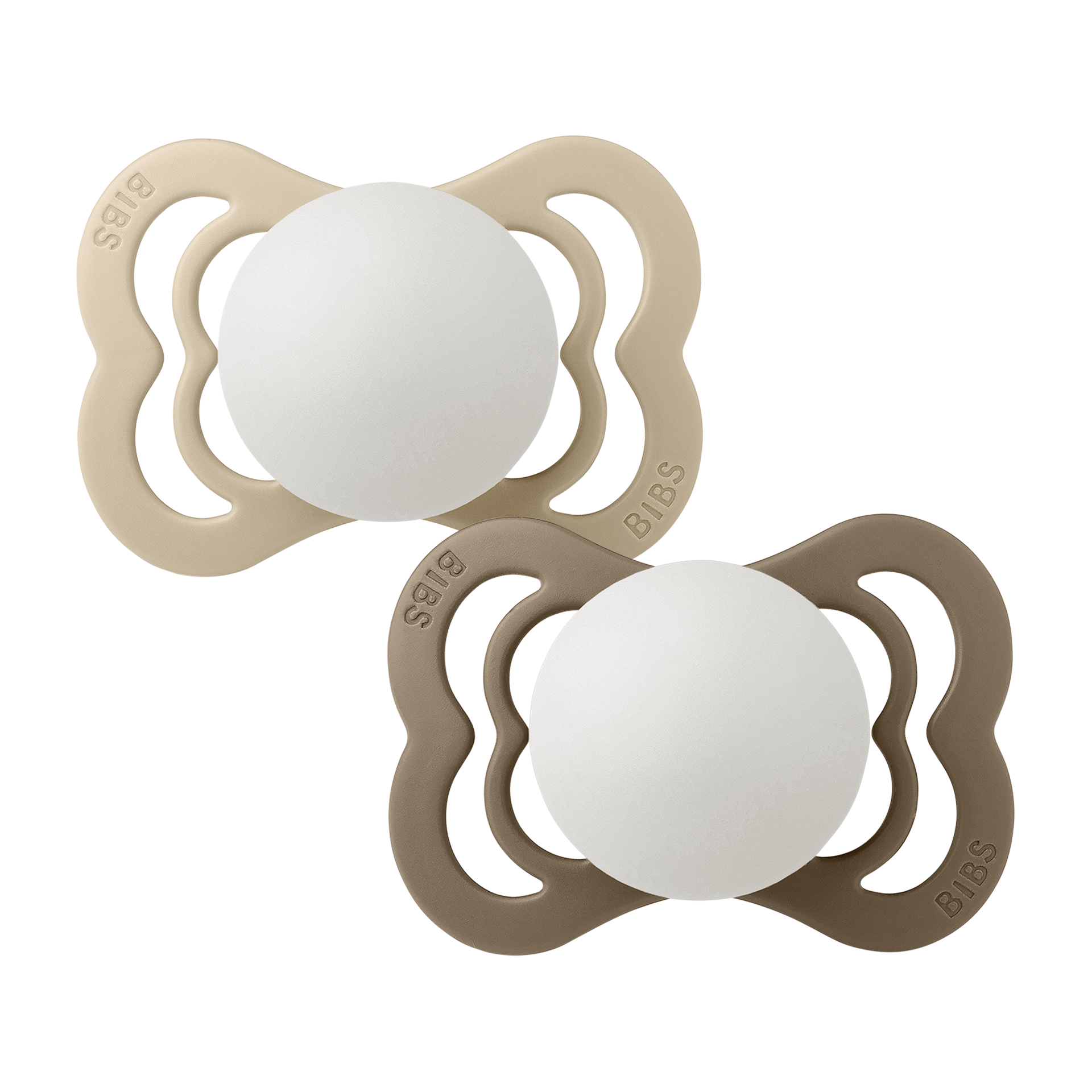Supreme Silicone Size 1 Vanilla Glow/Dark Oak Glow 2-pack