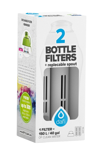 Refill Filterpatron Antracitgrå 2-pack