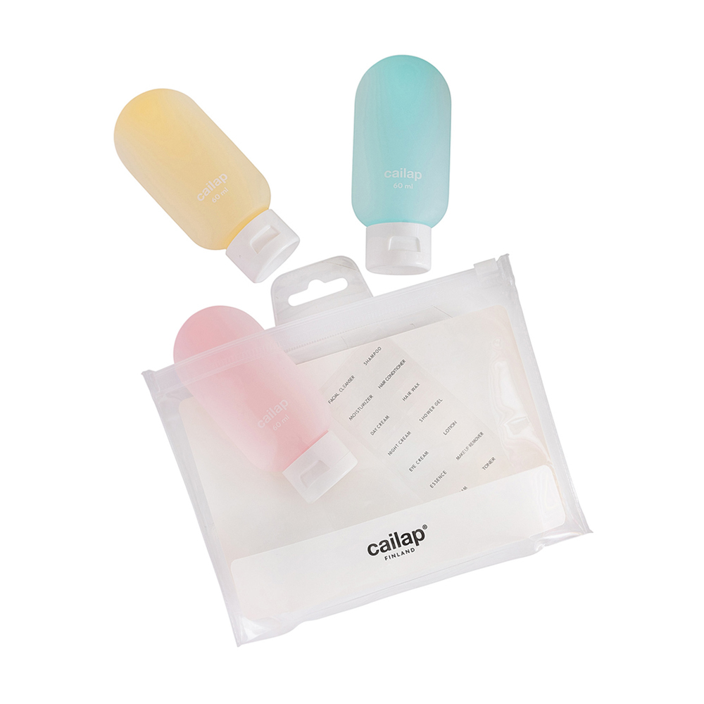Reseförpackning Mjuk Flaska 60 ml 3 st