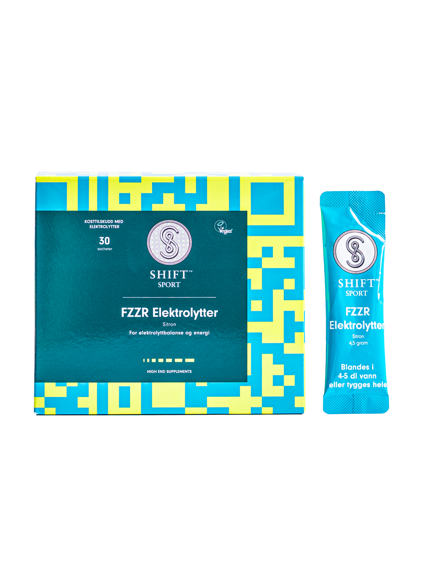 Elektrolyter FZZR Citron Sachet 30 st x 2,4 g