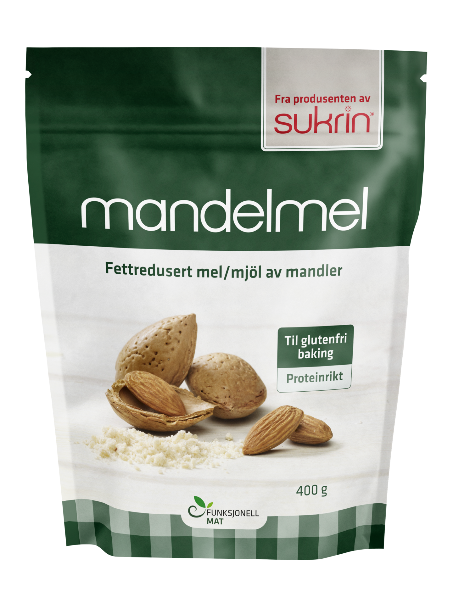 Funksjonell Mat Mandelmjöl - 400 g