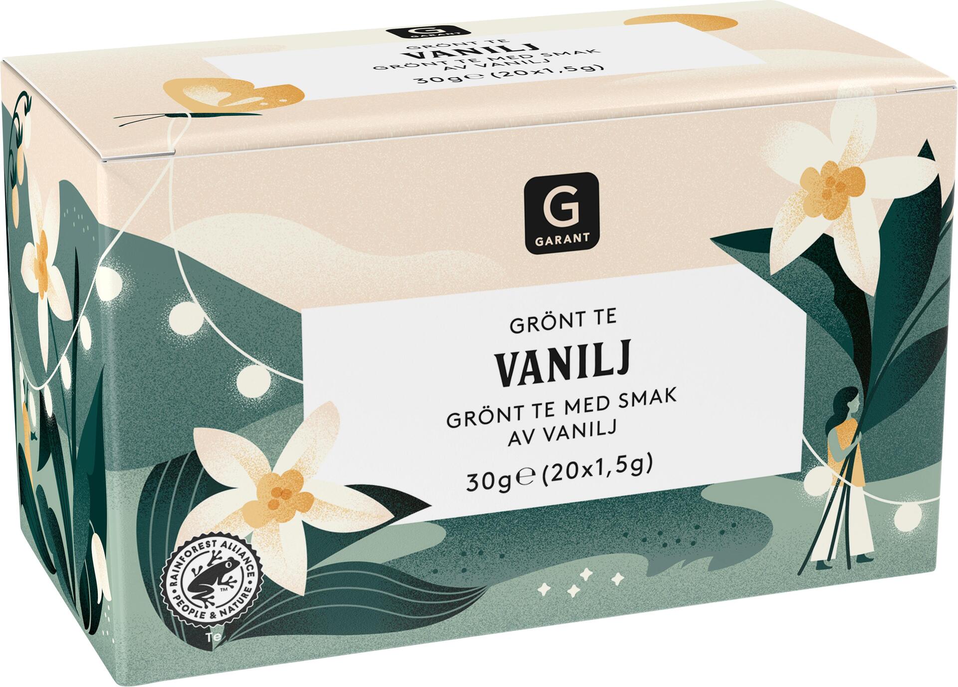 Grönt Te Vanilj 20 st