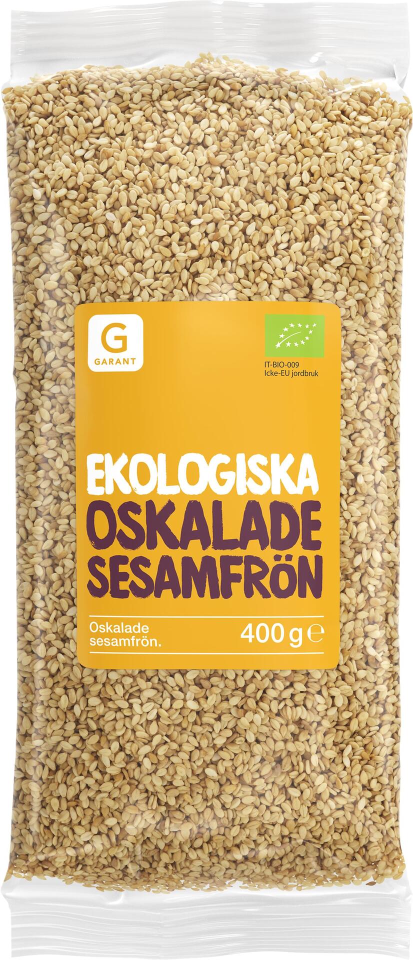 Sesamfrön Oskalade Eko 400 g