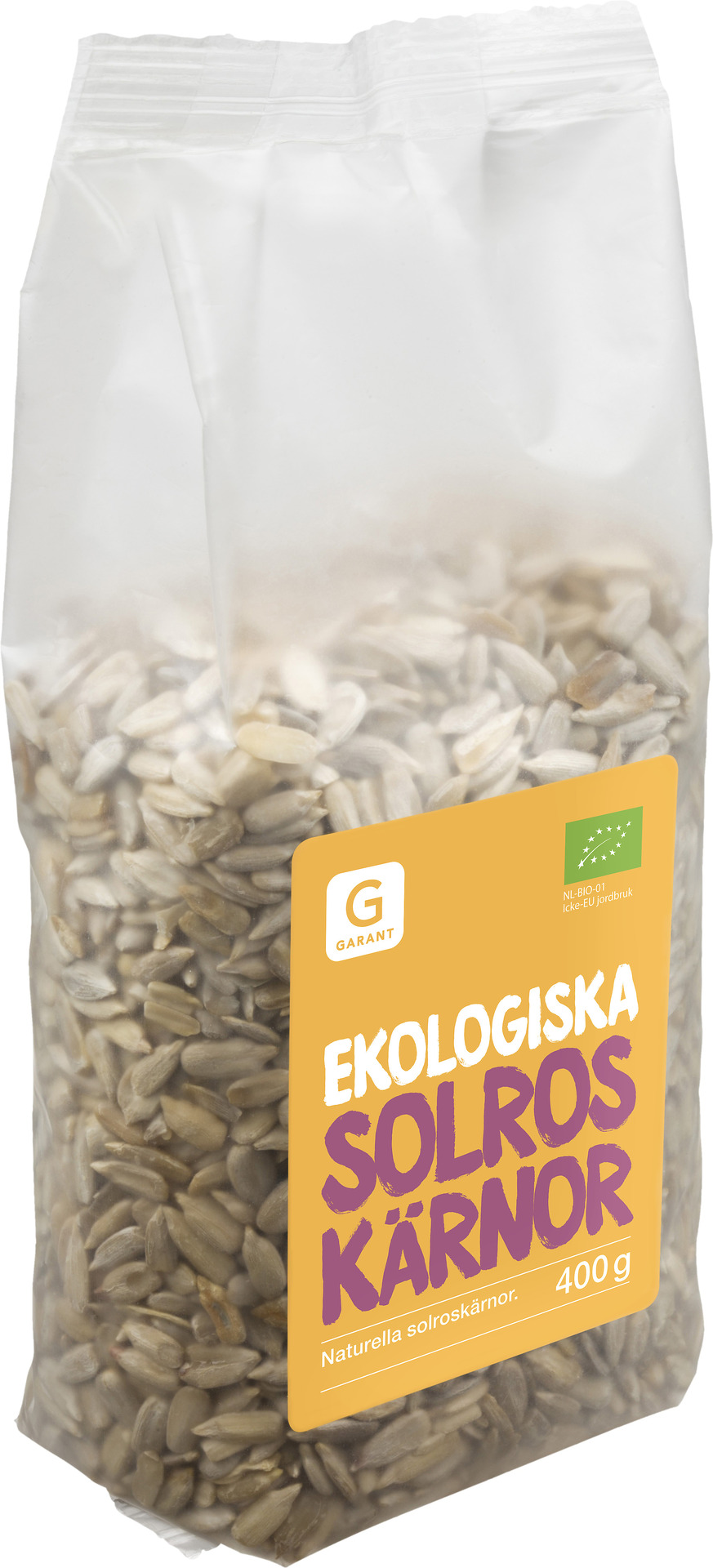 Solroskärnor Eko 400 g