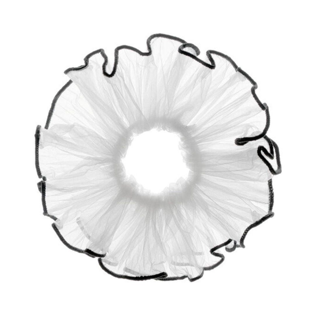 Organza Scrunchie White 1 st