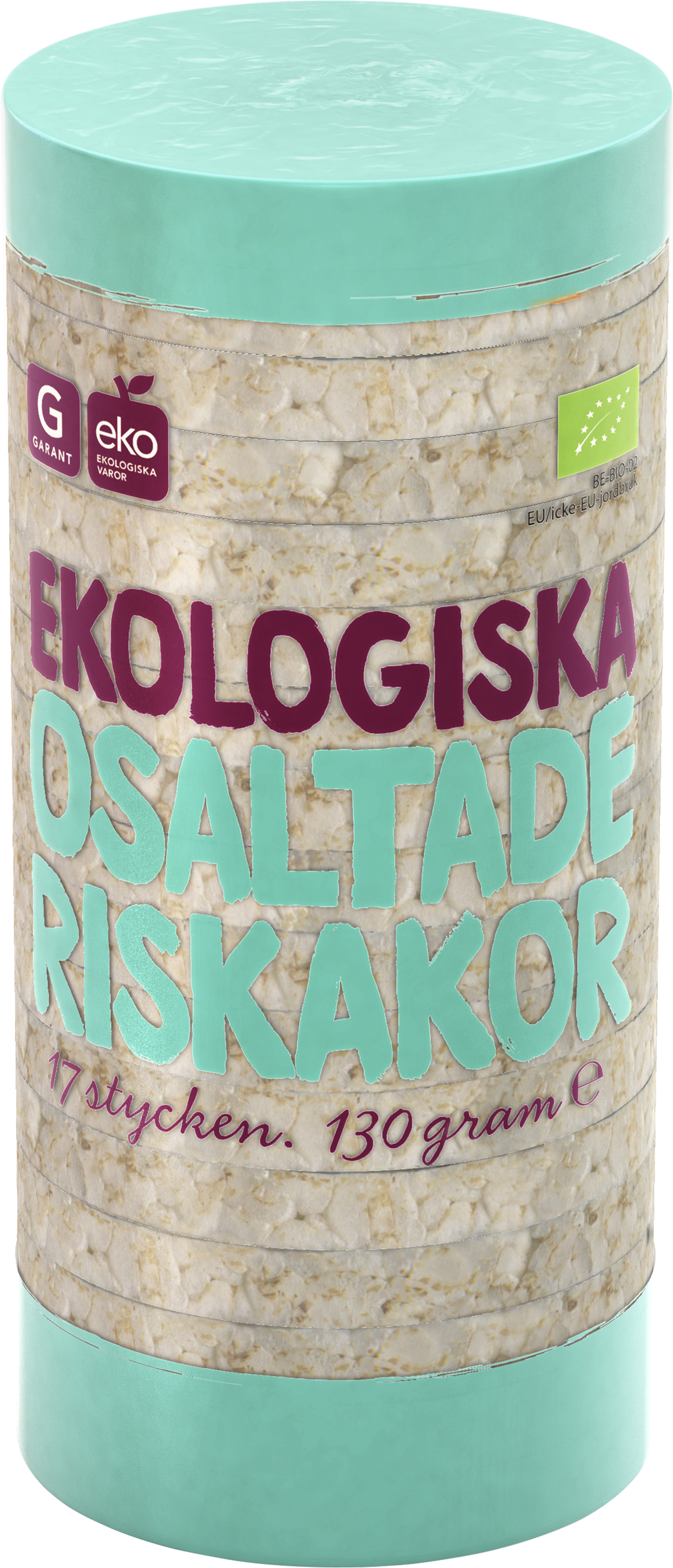 Ekologiska Varor Riskaka Osaltad Eko 130 g