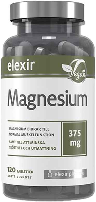 Elexir Magnesium 375 mg 120 tabletter