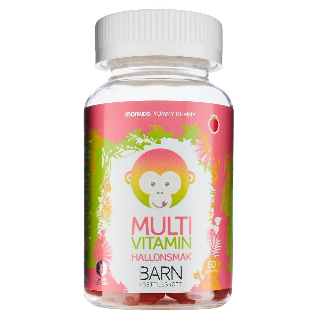 Multivitamin Barn Hallon 60 tuggtabletter