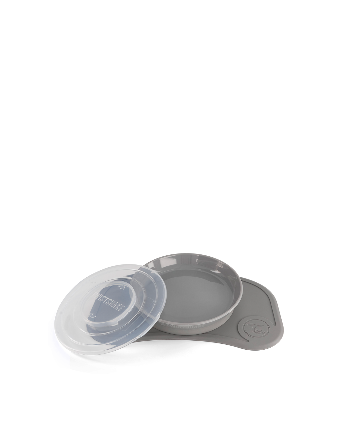 Click-Mat Mini + Plate Pastel Grey