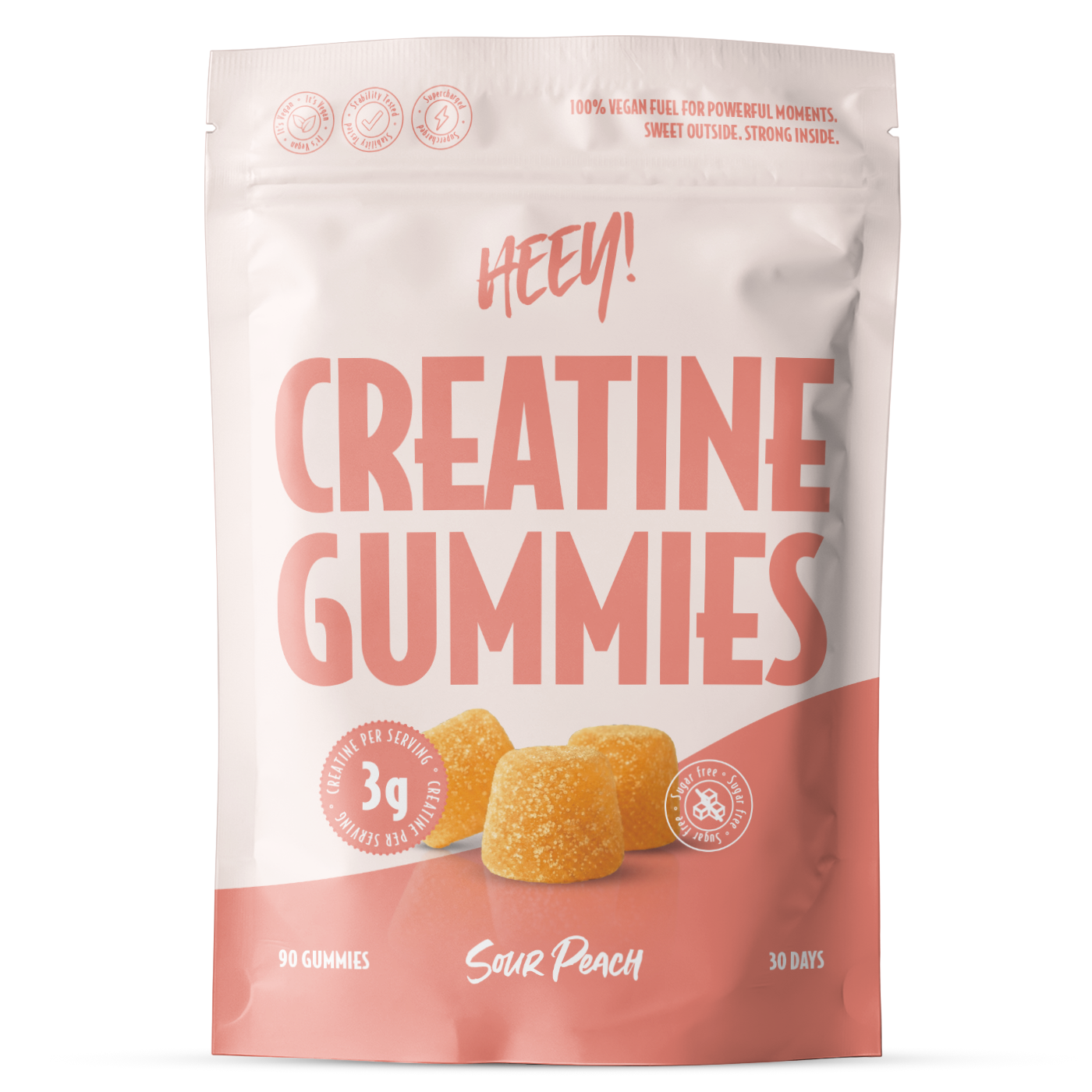 Creatine Gummies Sour Peach 90 st