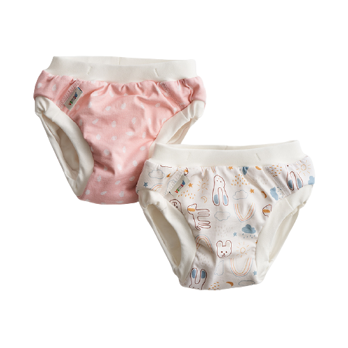 Träningsbyxa XXL 13-17kg Pink Teddy 2 st