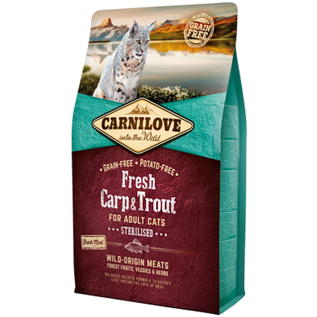 Fresh Carp & Trout Sterilised Adult Cat 2 kg