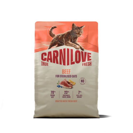 True Fresh Cat Beef for Sterilised Adult All Breeds 2 kg