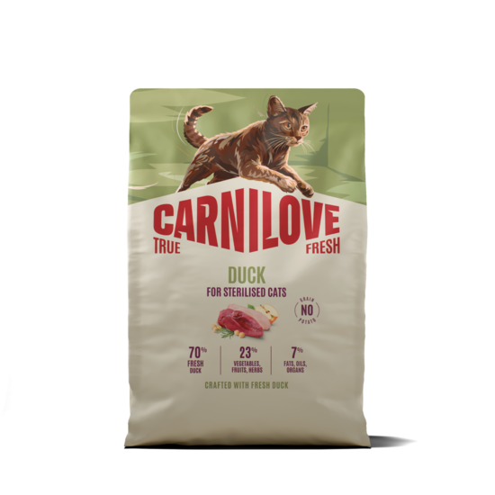 True Fresh Cat Duck for Sterilised Adult All Breeds 2 kg