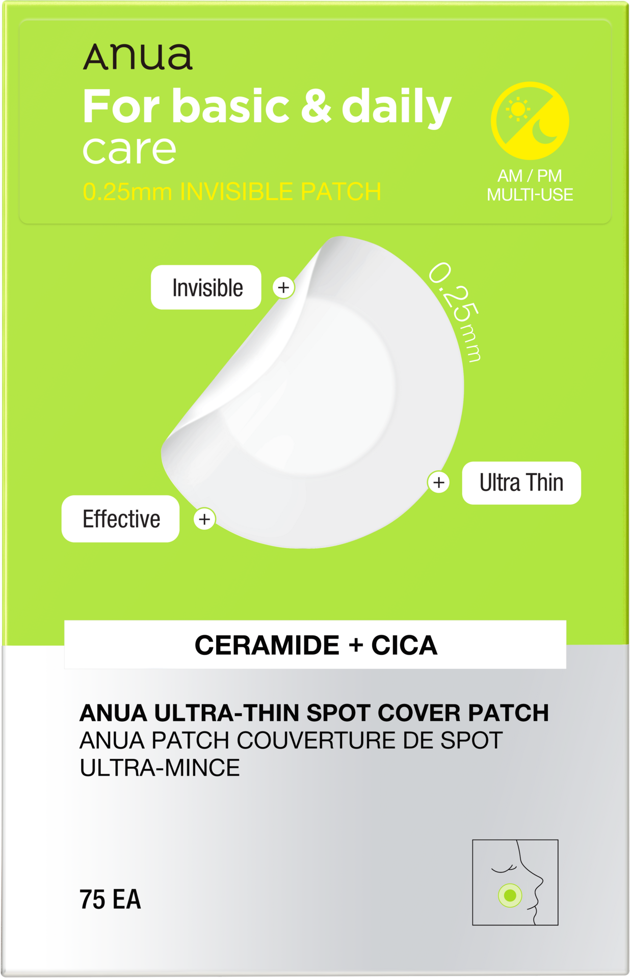 Ultra Thin Spot Cover Patch