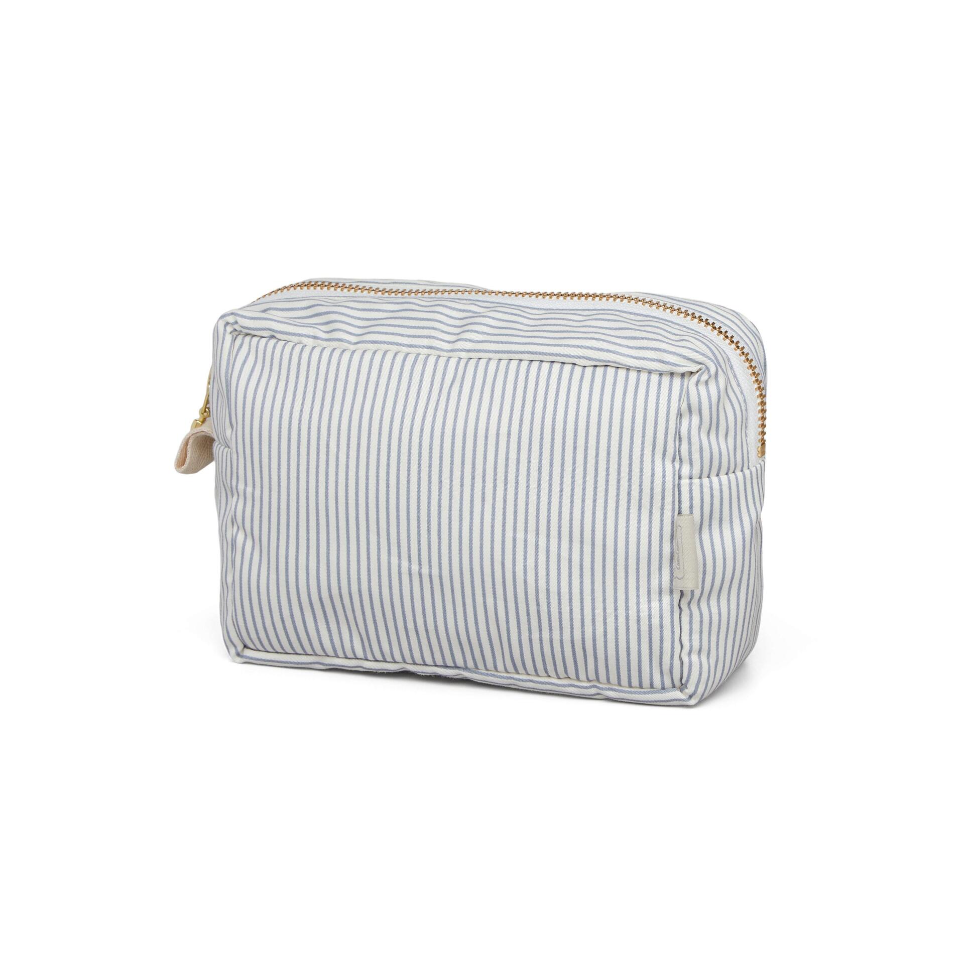 Necessär Classic Stripes Blue Praline Liten