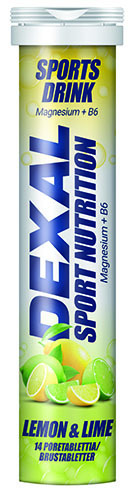 MAGNESIUM BRUSTABLETT LEMON & LIME 18 st