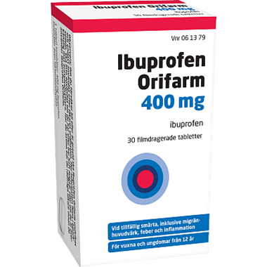 Ibuprofen Orifarm filmdragerad tablett