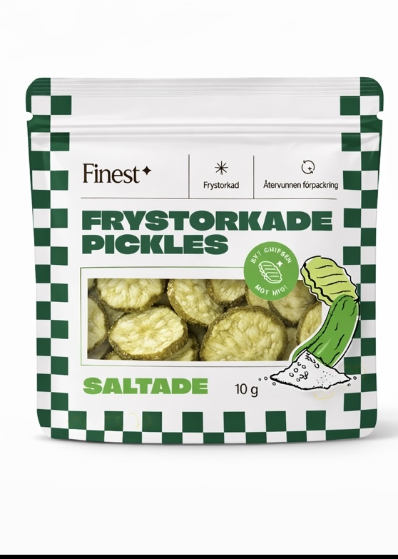Finest Frystorkade Pickles Saltade 10 g