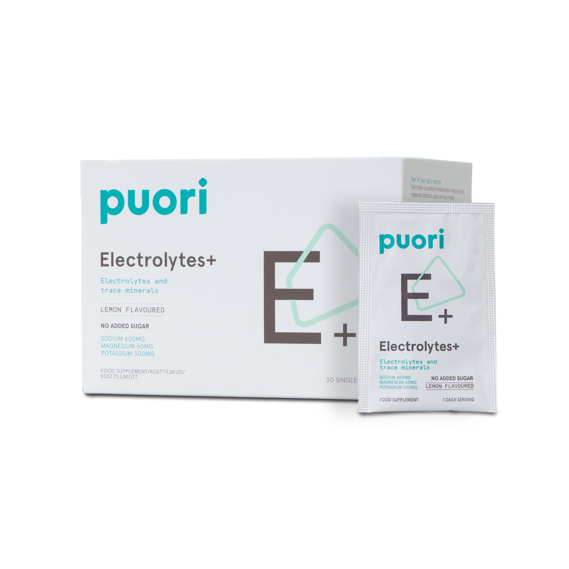 Puori Electrolytes+ 30 dospåsar