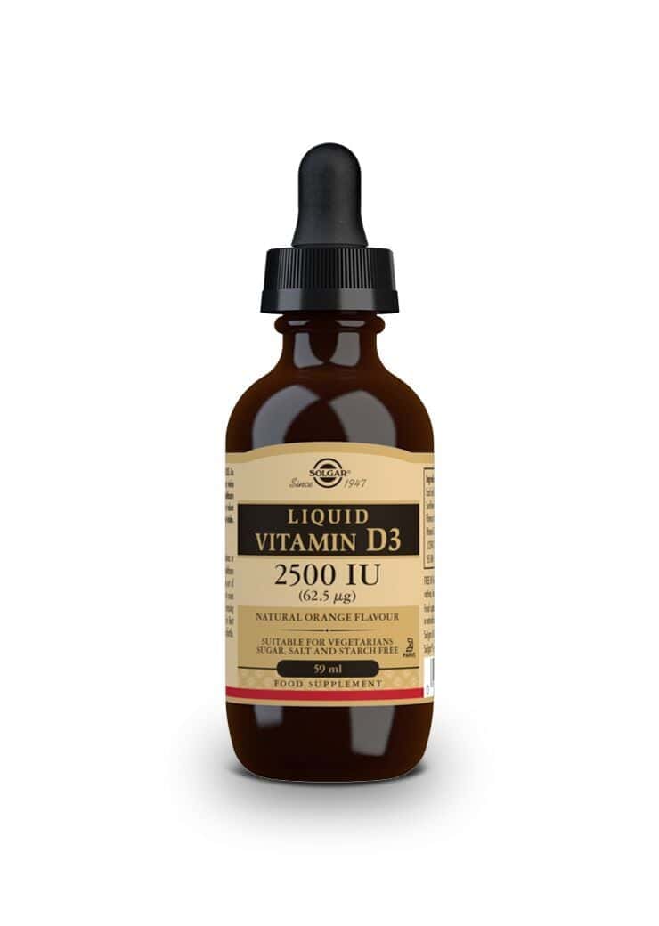 Solgar Vitamin D3 flytande 2500 IU
