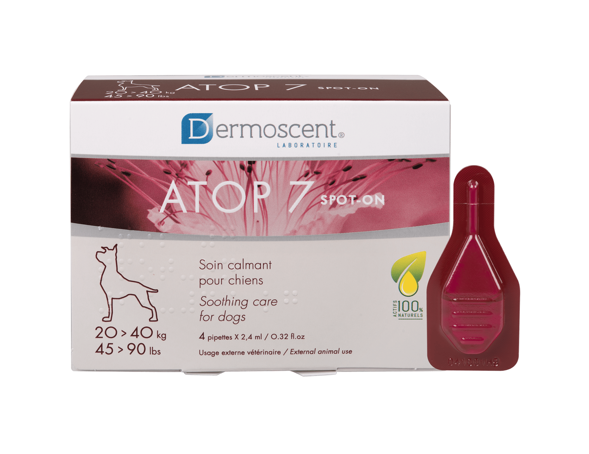 Dermoscent ATOP 7® Spot-on hundar 20-40 kg