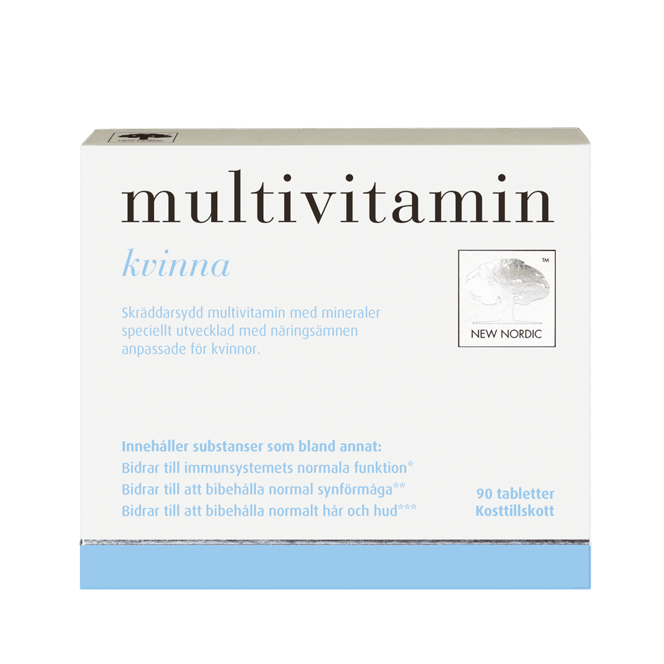 New Nordic Multivitamin Kvinna 90 tabletter