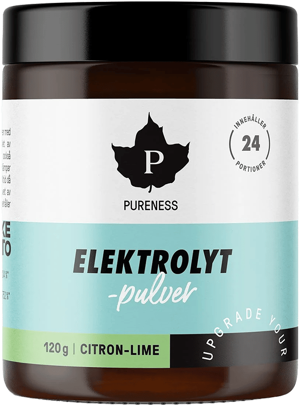 Pureness Elektrolytpulver Citron Lime 120g