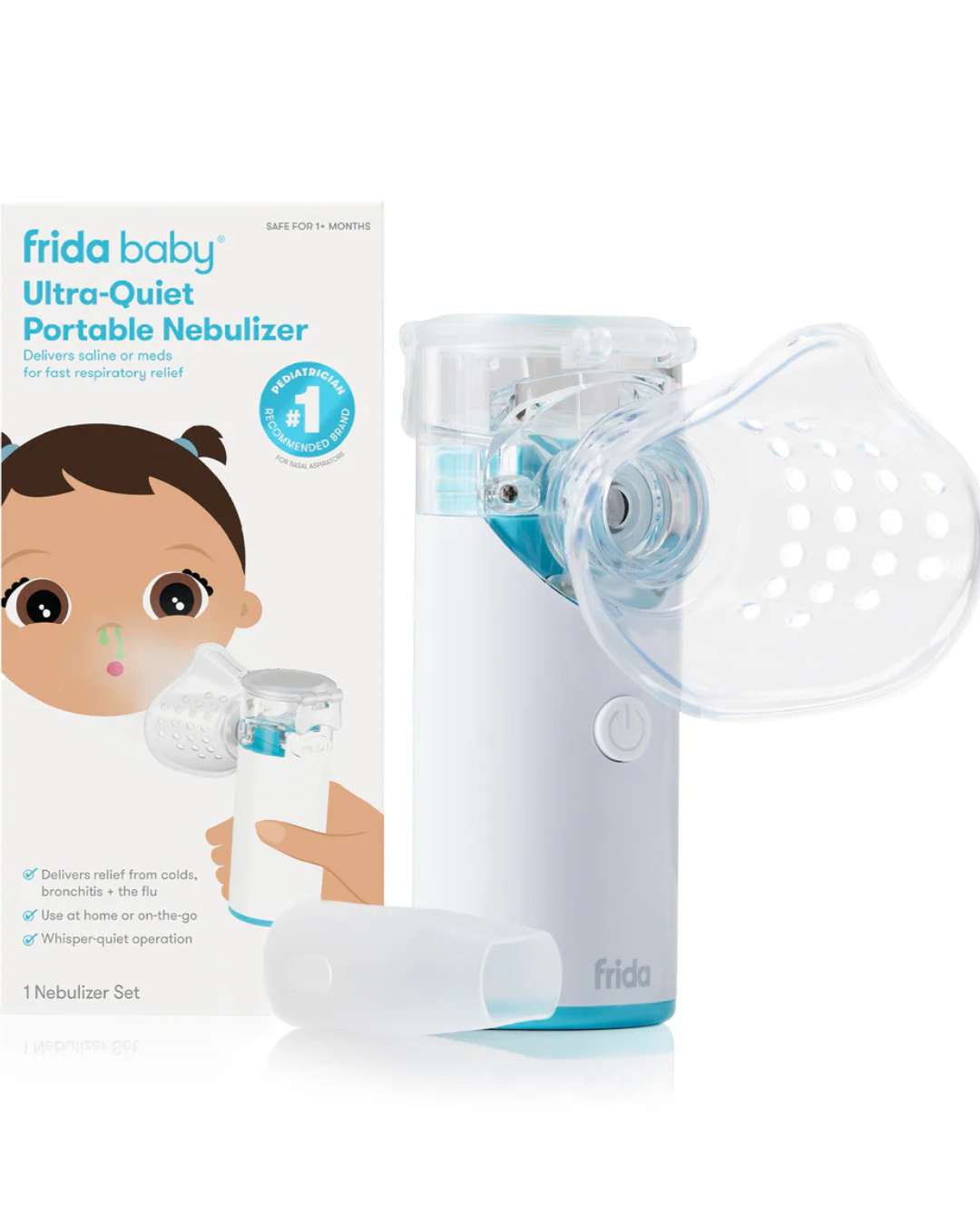 Frida Baby Ultratyst Bärbar Nebulisator 1+ månader