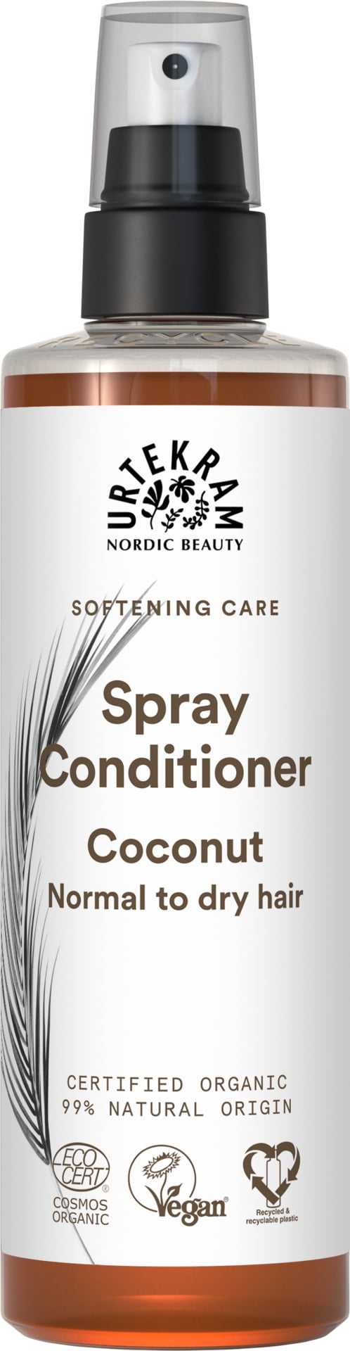 Urtekram Beauty Coconut Spray Conditioner 250 ml