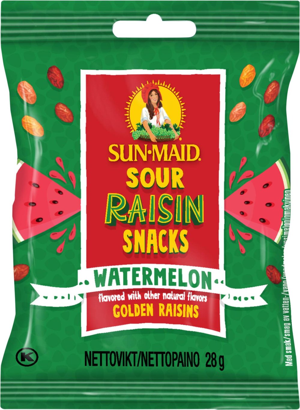 Köp Sun Maid Vattenmelon Russin 28 g | Apohem