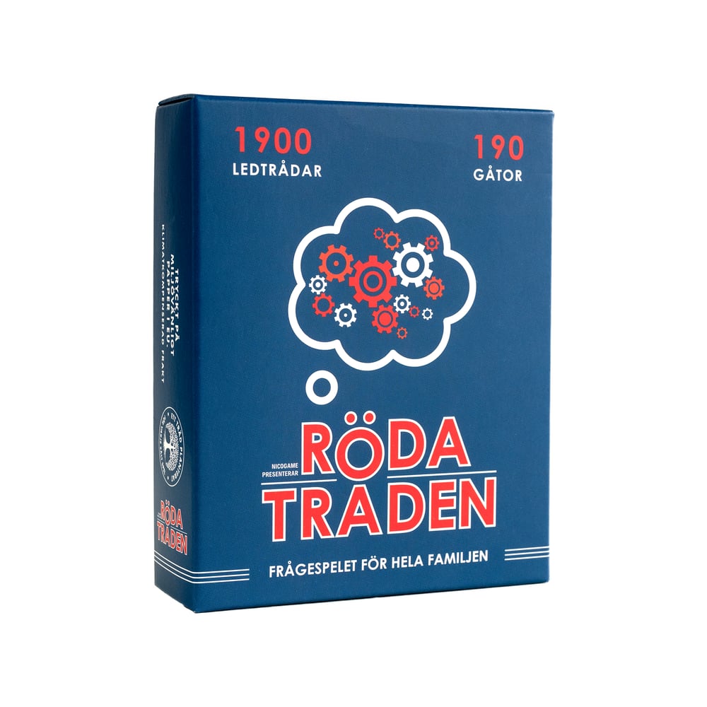 Köp Nicotext Frågespel Röda Tråden | Apohem