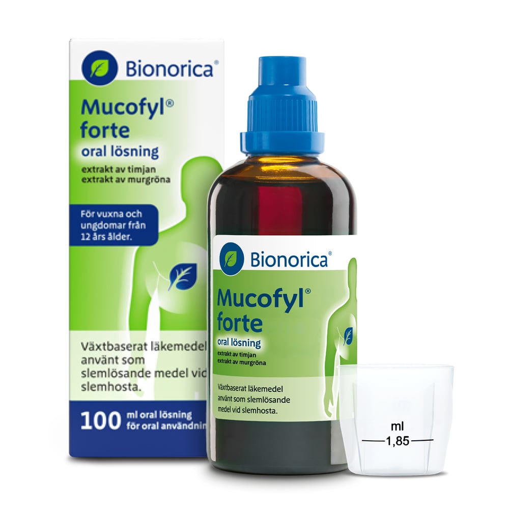 Köp Mucofyl Forte Oral Lösning 100 ml | Apohem