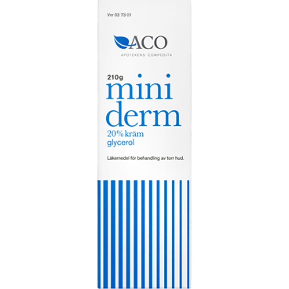 Köp Miniderm Kräm 20% glycerol 210g | Apohem