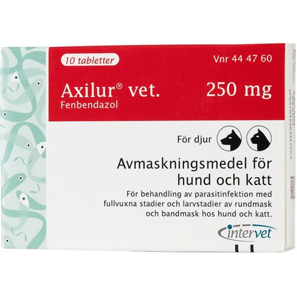 Köp Axilur Vet. tabletter 250 mg, 10 st | Apohem