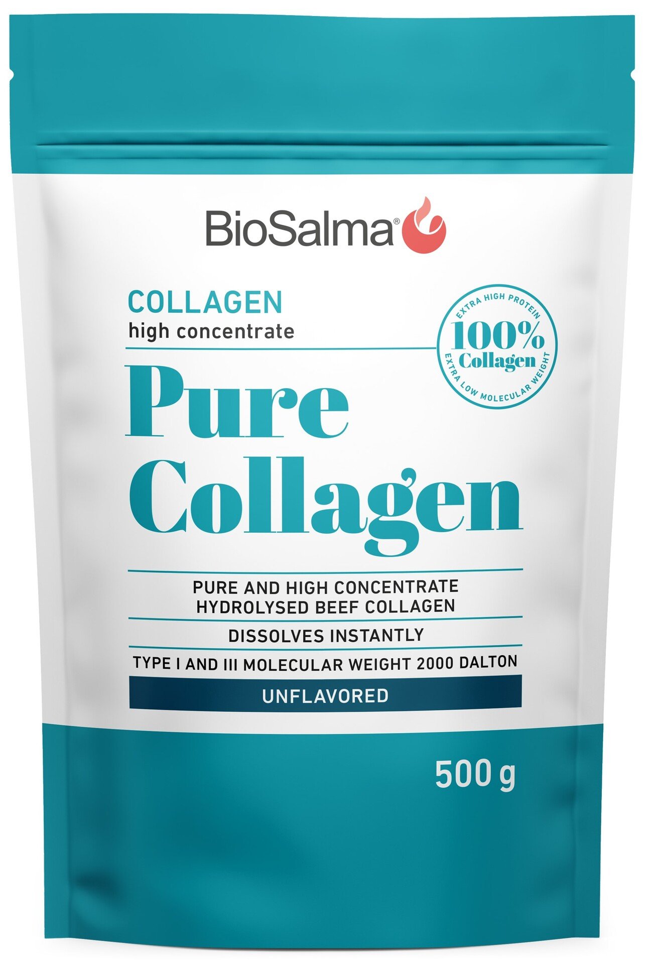 BioSalma Pure Collagen 97% Protein 500 g