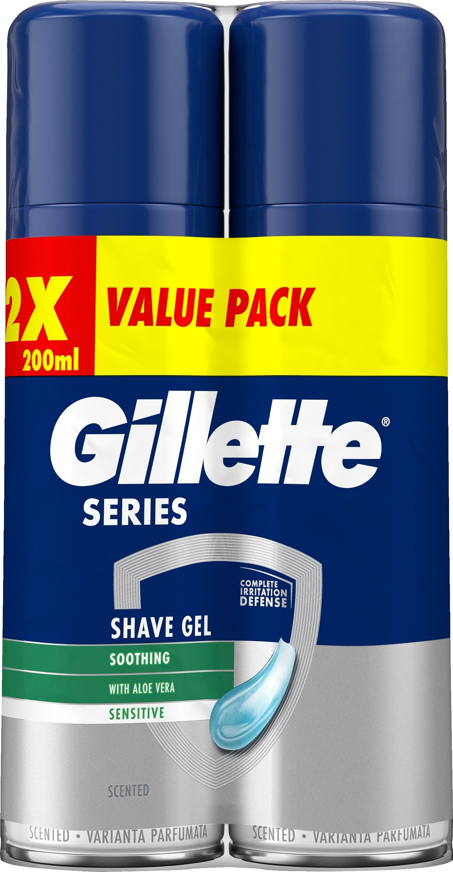 Gillette Sensitive Gel 2 x 200 ml