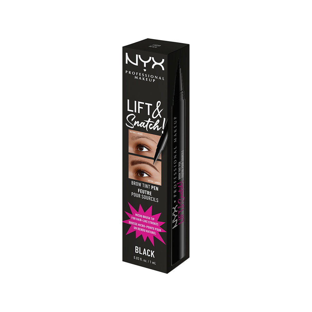 NYX Professional Makeup Lift N Snatch Brow Tint Pen 10 Black 1 ml