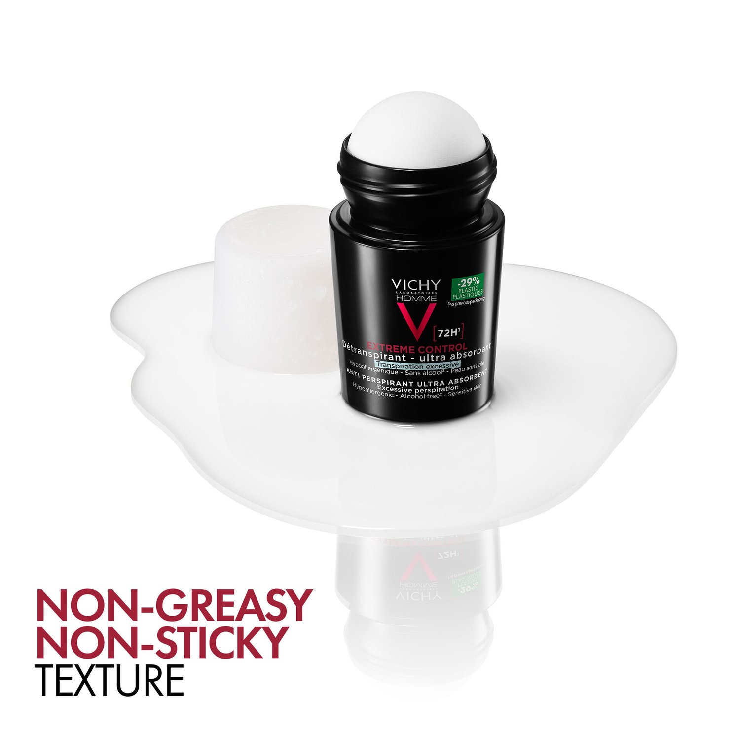 Vichy Homme 72H Extreme Control Anti-perspirant Deodorant Roll-On 50 ml